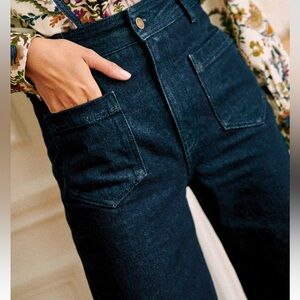 Sezane Eric Trousers in Indigo size 36